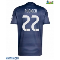 Real Madrid Antonio Rudiger #22 Bortedrakt 2025-26 Kortermet